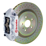 Brembo REAR GT Big Brake BBK 4piston Silver 365x28 Drill Disc Camaro V6 10-14