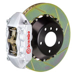 Brembo Rear GT BBK Brake 4pot P Caliper Silver 345x28 Slot BMW E91 E93 325i 328i