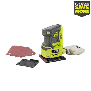 18-Volt ONE+ Cordless 1/4 Sheet Sander (Tool-Only) with Dust Bag