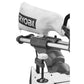 10 in. Sliding Miter Saw with LED and Miter Saw Stand with Tool-Less Height Adjustment