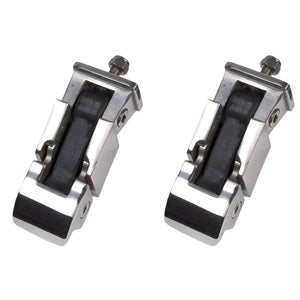 Rugged Ridge 97-06 Jeep Wrangler TJ Stainless Steel Hood Catch Set