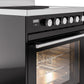 ILVE Professional Plus II 30-Inch Induction Range in Glossy Black (UPI304WMPBK)