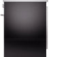 ILVE Professional Plus II 30-Inch Induction Range in Glossy Black (UPI304WMPBK)