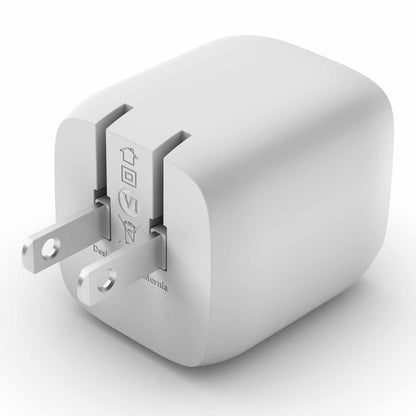 Belkin BOOSTCHARGE Dual USB-C GaN Wall Charger 45W