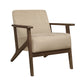 August Brown Accent Chair