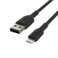 Belkin BOOST CHARGE Braided Lightning to USB-A Cable 6ft