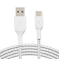Belkin BOOST CHARGE Braided USB-C to USB-A Cable 4ft