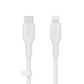 Belkin BOOSTCHARGE PRO USB-C Cable with Lightning Connector 3ft