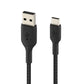 Belkin BoostCharge USB-C USB-A 1M Cable BK