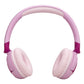 JBL Junior 320 BT Kid Safe On-Ear Wireless Headphones (Purple)