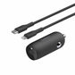 Belkin 30W USB-C Power Delivery PPS Car Charger + C-LTG Cable