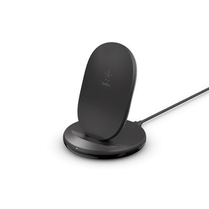 Belkin BOOSTCHARGE 15W Wireless Charging Stand + QC 3.0 24W Wall Charger
