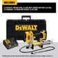 DEWALT 20V MAX Grease Gun Kit, Cordless, 42 Long Hose, 10,000 PSI, Variable Speed Triggers, Battery and Charger Included (DCGG571M1)