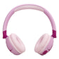 JBL Junior 320 BT Kid Safe On-Ear Wireless Headphones (Purple)
