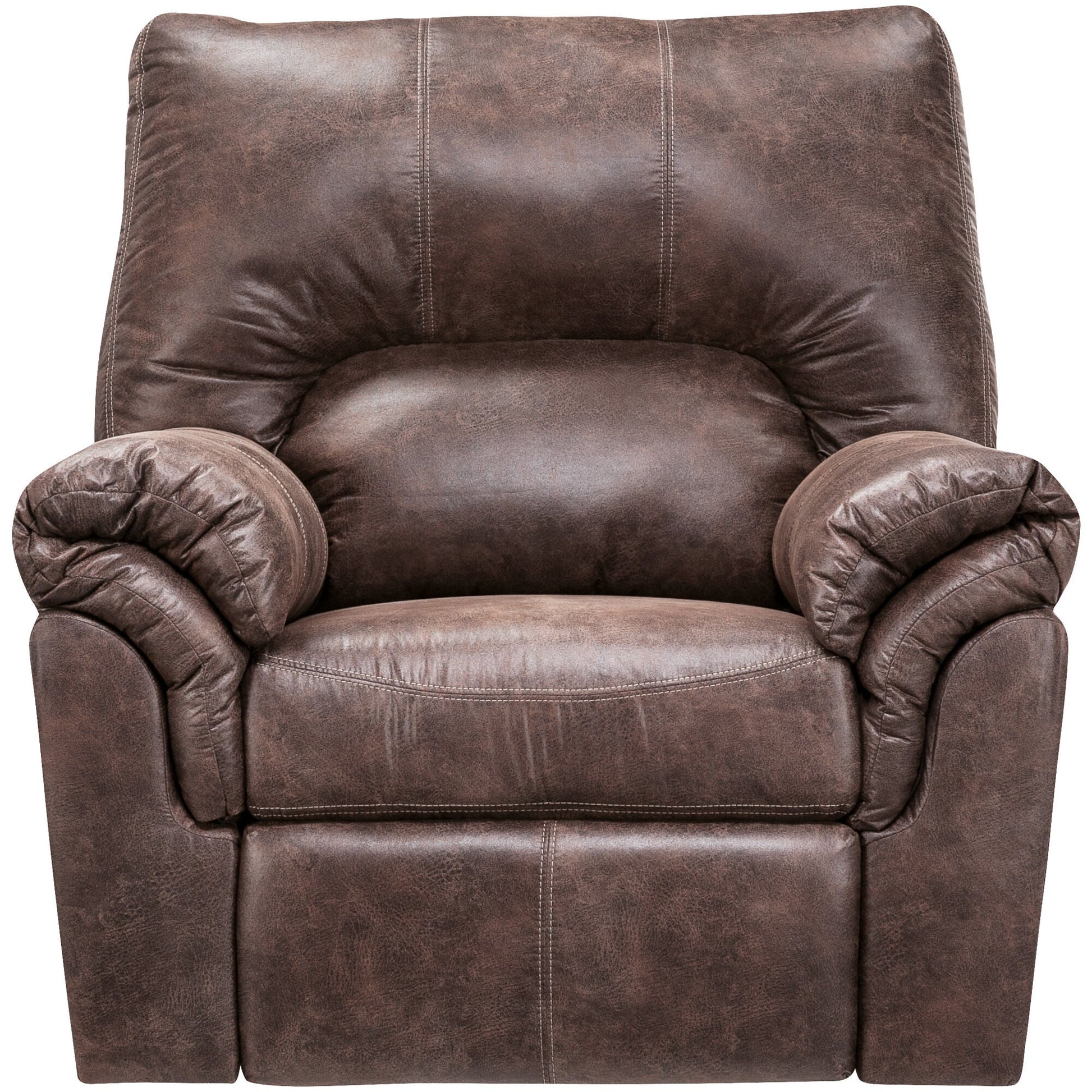 Coffee Redmond Rocker Recliner front view