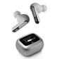 JBL Live Beam 3 Noise-Cancelling Earbuds with Smart Case (Silver)