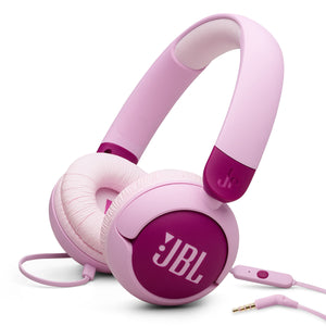 JBL jr320 Kid Safe On-Ear Wired Headphones (Purple)