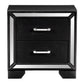 Aveline Black Nightstand