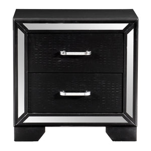 Aveline Black Nightstand