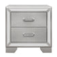 Aveline Silver Nightstand