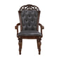 Adelina Cherry Dining Arm Chair, Set of 2