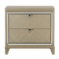 Bijou Champagne Nightstand