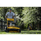 DeWalt 33 in. 344 cc Gas Gear-Drive Wide-Area Walk-Behind Zero-Turn Mower Model DXGMW33344R