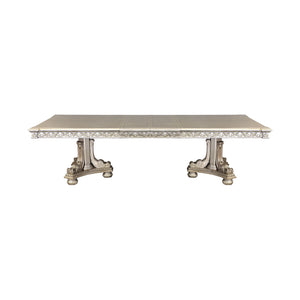 Catalonia Platinum Gold Extendable Dining Table