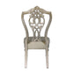 Catalonia Platinum Gold Side Chair, Set of 2