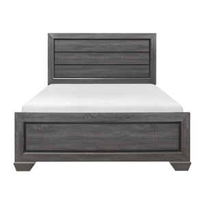 Beechnut Gray Queen Panel Bed