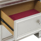 Bevelle Silver Nightstand