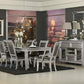 Bevelle Silver Extendable Dining Set