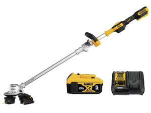 DEWALT DCST922P1 20V MAX Lithium-Ion Brushless Cordless String Trimmer with (1) 5.0Ah Battery and Charger Included