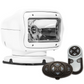 Golight GT Radioray Spotlight Halogen Permanent Mount Wireless Handheld Remote and Wireless Dash Remote White Model 2007GT