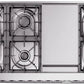 ILVE 48-Inch Professional Plus II Freestanding Dual Fuel Range with 8 Sealed Burner in Matte Graphite (UP48FWMPMG)