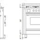 ILVE 48-Inch Professional Plus II Freestanding Dual Fuel Range with 8 Sealed Burner in Matte Graphite (UP48FWMPMG)