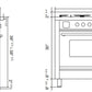 ILVE 48-Inch Professional Plus II Freestanding Dual Fuel Range with 8 Sealed Burner in Custom RAL (UP48FWMPRA)