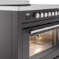 ILVE Professional Plus II 36-Inch Induction Range in Matte Graphite (UPI366WMPMG)