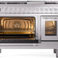 ILVE 48-Inch Professional Plus II Freestanding Dual Fuel Range with 8 Sealed Burner in Stainless Steel (UP48FWMPSS)