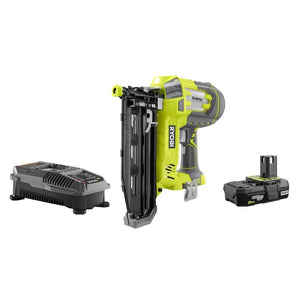 18-Volt ONE+ AirStrike 16-Gauge Cordless Straight Finish Nailer Kit with ONE+ 2.0 Ah Lithium-Ion Battery and Charger