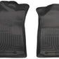 Husky Liners 05-15 Toyota Tacoma Crew/Extended/Standard Cab WeatherBeater Front Black Floor Liners