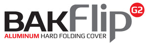 BAK BAKFlip G2 Hard Folding Truck Bed Cover - Rails Mounted Low Enough To Use Standard C Clamps - 1988-2013 Chevy/GMC C/K Pickup/Chevy Silverado/GMC Sierra/1988-2014 2500 HD/3500 HD 6' 6" Bed Model 226101
