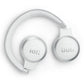 JBL Live 670NC Wireless On-Ear Adaptive Noise Cancelling Headphones (White)