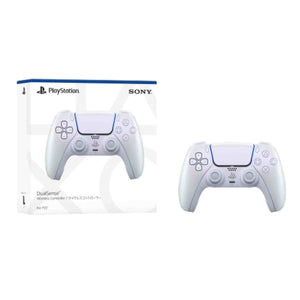 Sony PS5 DualSense Wireless Controller Chroma Pearl + Microfiber Cleaning Cloth