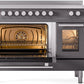 ILVE Professional Plus II 48-Inch Induction Range in Matte Graphite (UPI486WMPMG)