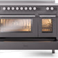 ILVE Professional Plus II 48-Inch Induction Range in Matte Graphite (UPI486WMPMG)