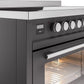 ILVE Professional Plus II 48-Inch Induction Range in Matte Graphite (UPI486WMPMG)