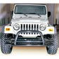 Rugged Ridge 3-In Dbl Tube Front Bumper w/ Hoop 76-06 CJ / Jeep Wrangler