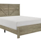 Avenue Rustic Queen Panel Bed