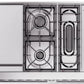 ILVE Professional Plus II 60-Inch Dual Fuel Range with 7 Burners, Griddle, & French Top with Triple Glass Door Oven in Matte Graphite (UP60FSWMPMG)